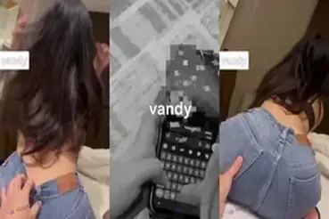 Gadis Cantik Pasrah Goyang Kasur Telepon