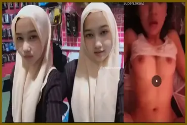 Nanda Cewek Jilbab Penjaga Konter Punya Skandal